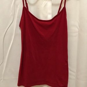 Red tank top